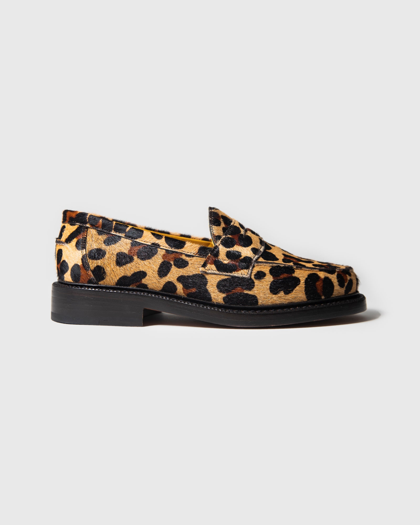 Cheetah Print Blackstock  Weber Ellis Penny Loafers