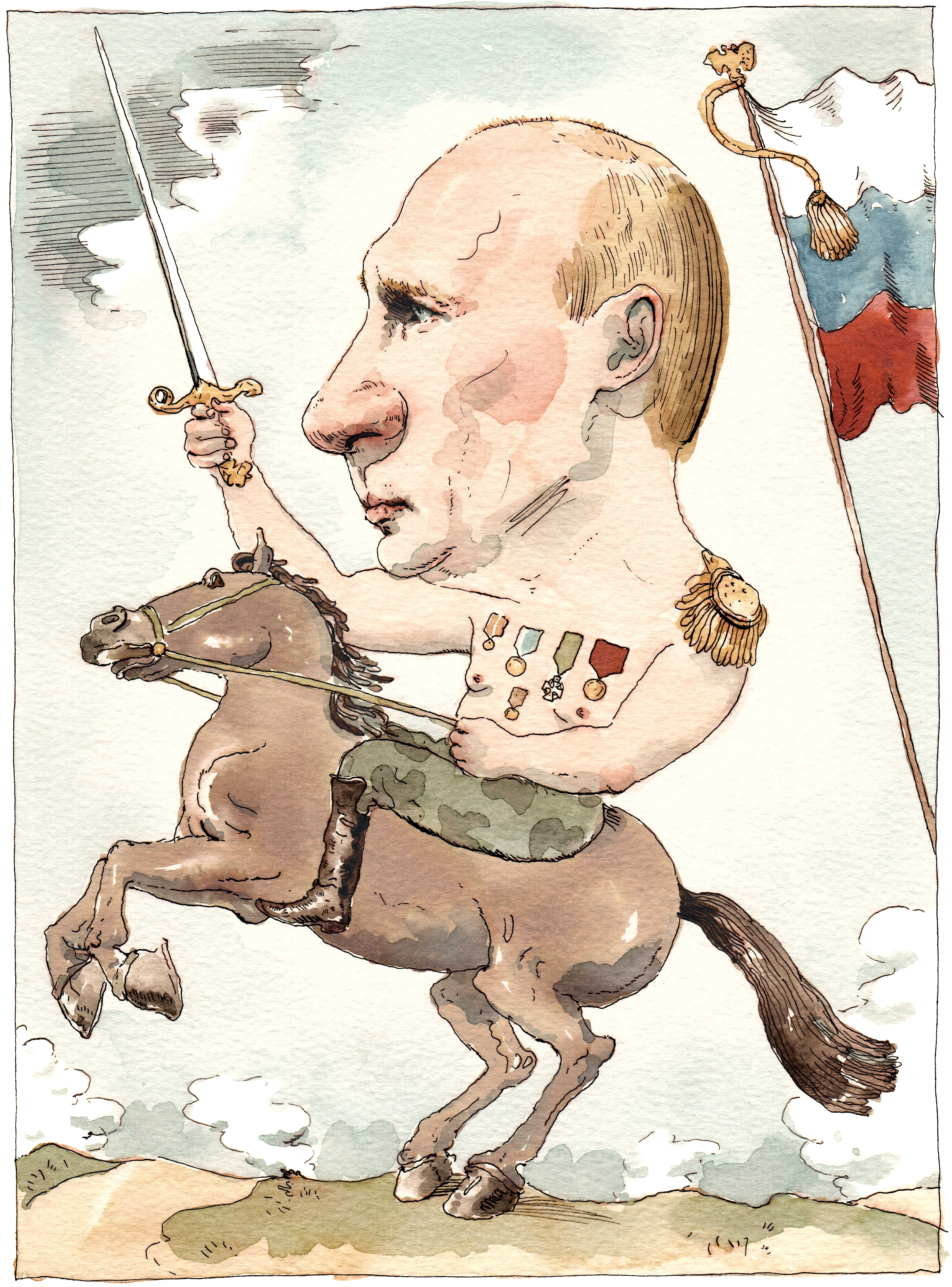 At first Putin had little interest in ideology. Then a vision emerged of a Eurasian Russian imperium fending off Western...