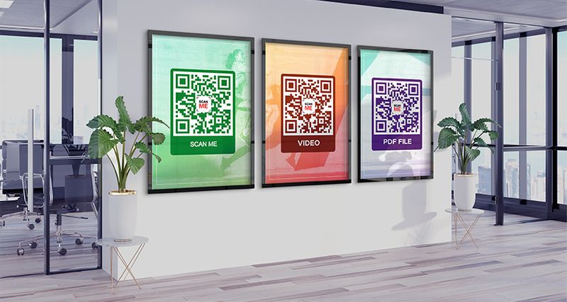 6 ways to have an interactive wall with QR codes - Free Custom QR Code ...