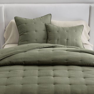 Pottery Barn Belgian Flax Linen Comforter