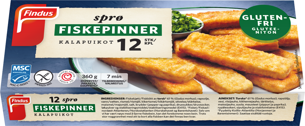 Findus fiskepinner