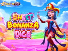 a game called sweet bonanza dice is being played