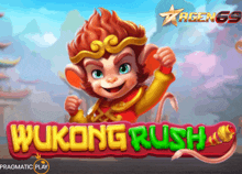 a game called wukng rush has a monkey on the screen