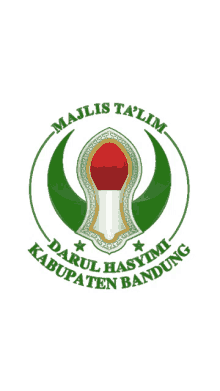 a logo for majlis ta ' lim darul hasyim kabupaten bandung