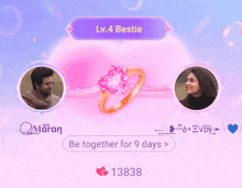 a screenshot of a video game that says lv.4 bestie