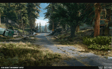 a video game called days gone is being played on a computer screen