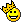 a pixel art of a smiley face with a crown on it .