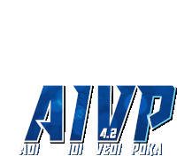 a blue logo that says aivp 4.2 on a white background