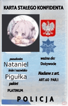 a picture of a person with the name nataniel written on it