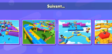 a screenshot of a video game with the words suivant on the bottom