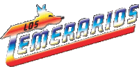 a logo for los temerarios with a fox on top