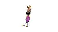 a drawing of a man with a crown on his head .