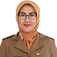 a woman wearing glasses and a hijab has a name tag that says ' amanda ' on it