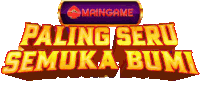 a logo for a game called maingame