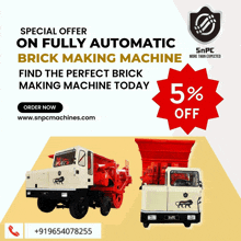 a special offer on fully automatic brick making machine find the perfect brick making machine today 5 % off