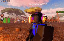 a screenshot of a video game with the name kayra tube 3710