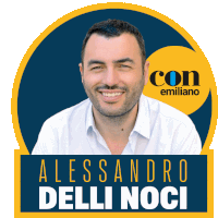 a picture of a man with the name alessandro delli noci on the bottom