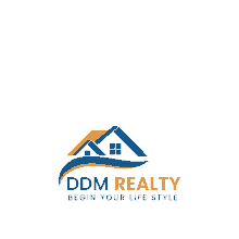 the logo for ddm realty begins your life style