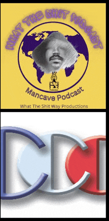 two logos for what the shit way productions are shown