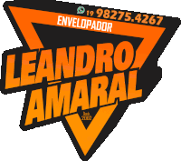 a logo for leandro amaral envelopeador desde 2002