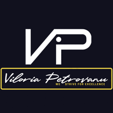 a logo for a company called vitoria petrovanu