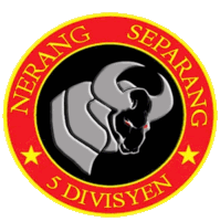 a logo for nerang separating 5 division