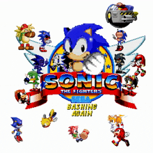 a sonic the fighters sega bashing again game