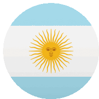 the flag of argentina has a sun with a face in it