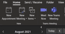 a screenshot of the recurring event scheduling assistant window