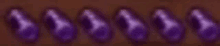 a blurred image of a purple spiral on a brown background .