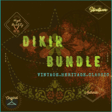 a poster that says dikir bundle on it