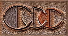 a drawing of the letters cct in a celtic design