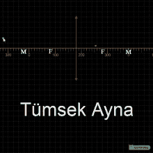 a black grid with the words tumsek ayna in white letters