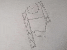 a black and white drawing of a piece of metal with holes in it