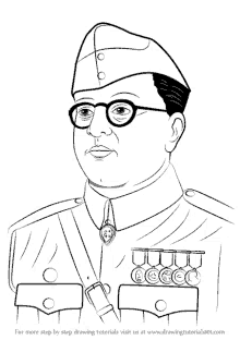 a black and white drawing of a man wearing glasses and a hat .