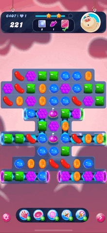 a screen shot of a game called candy crush