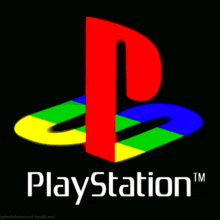 a blurry picture of the playstation logo