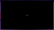 a black screen with green text that says stay sive euverybyte i