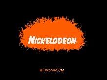 a nickelodeon logo that was created in 1996 viacom