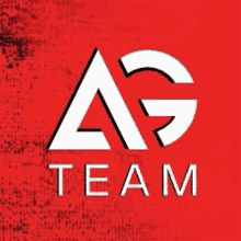 a logo for a team with a triangle and the letter a on a red background .