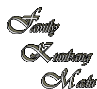 a white background with the words family kumbang mati