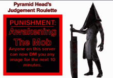 pyramid head 's judgement roulette punishment awakening mob