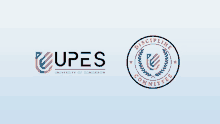 the logo for upes university of tomorrow and the discipline committee