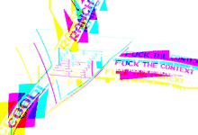 a colorful background with the words fuck the context