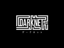 a black and white logo for a company called darknet .