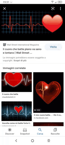 a screenshot of the wall street international magazine app