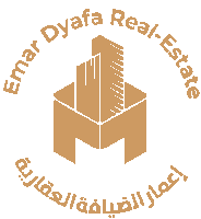 a logo for a real estate company called emar dyafa