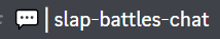 a gray background with the words slap-battles-chat in white letters