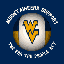 a logo for mount aineers support with a w on it