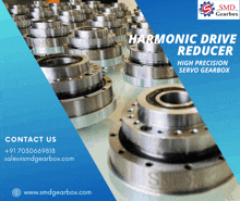 harmonic drive reducer high precision servo gearbox contact us 01 703069818 www.smdgearbox.com